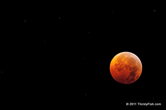 Lunar Eclipse on Winter Solstice in NYC