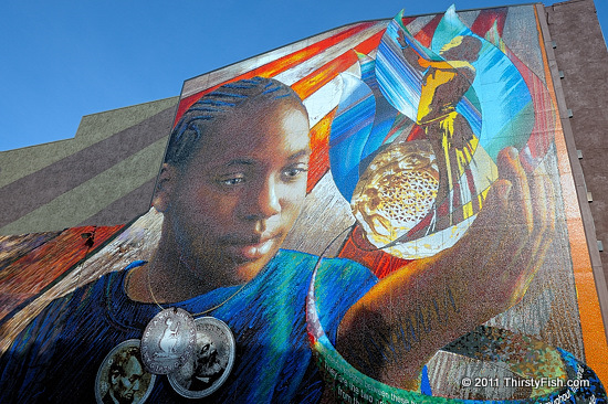 Mural Mile #1: Lincoln Legacy (Detail)