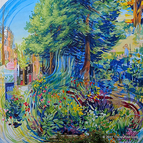 Mural Mile #6: Garden of Delight (Detail)