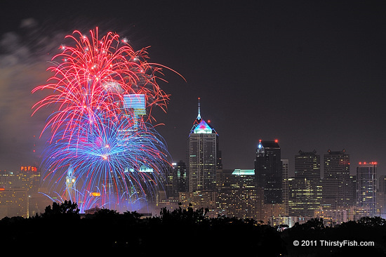 4th of July 2011 Fireworks - Philadelphia