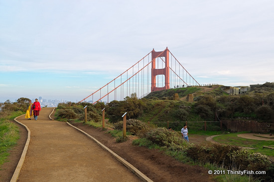 Golden Gate Bridge from Hendrik Point
