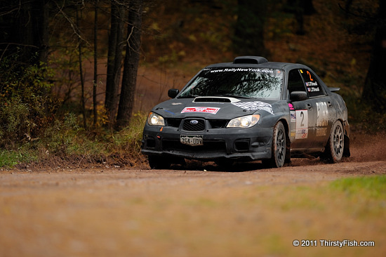 Overcast Skies, Diffuse Light, a Mean Looking Subaru