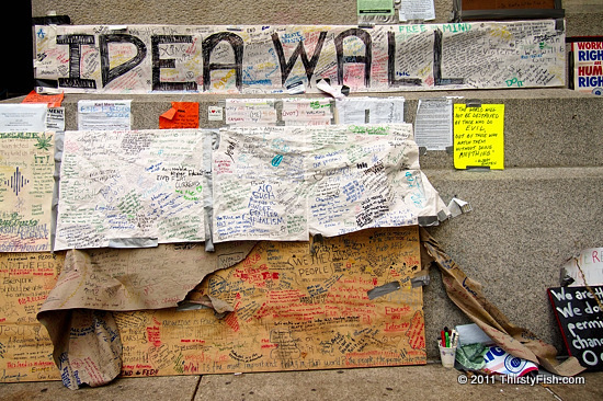 Occupy Philadelphia: Idea Wall - Occupy 2.0