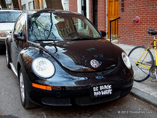 VW Beetle; Be Black And White - Splitting