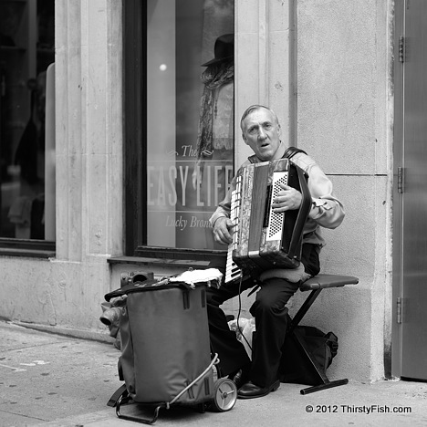 Pawel the Accordion Player 