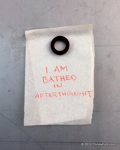 I Am Bathed In Afterthought - L'Esprit d'Escalier
