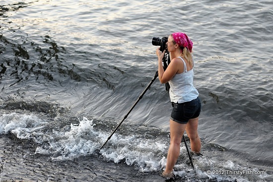 Behind the Camera, In the Water