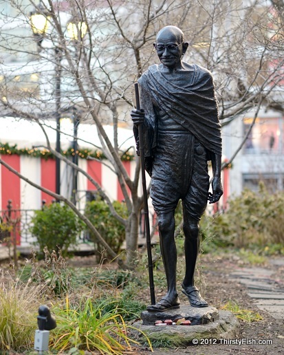 Mahatma Gandhi Statue at Union Square