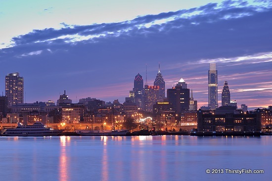 Philadelphia Skyline from Camden