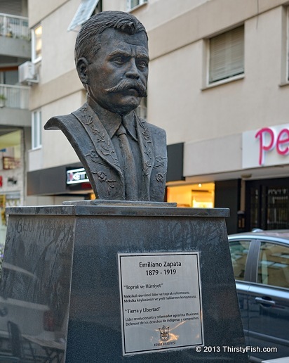 Emiliano Zapata Bust in Izmir