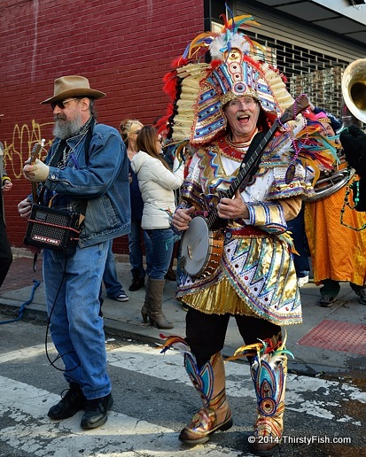 The Wild Bohemians, Mardi Gras in Philadelphia Parade 