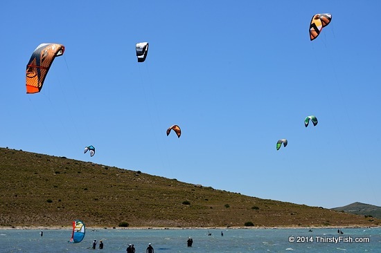 Kitesurfing in Alacati