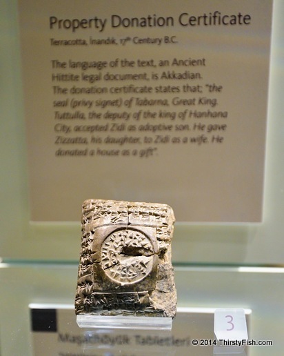 Ancient Hittite Property Donation Certificate